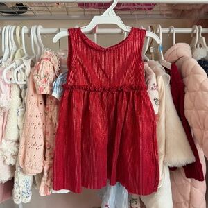 Red Sleeveless Dress for babygirl 3-6m